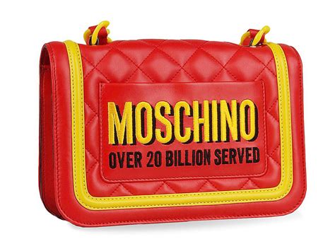 moschino junk food bags